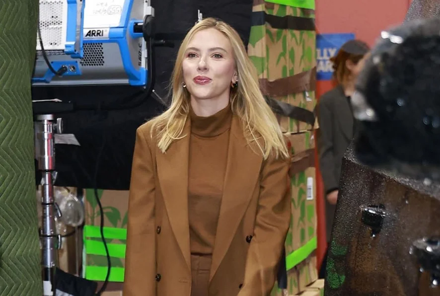 Scarlett Johansson Promotes Skincare Line Amid Pre-Thanksgiving Buzz with JLaw and Sienna Miller