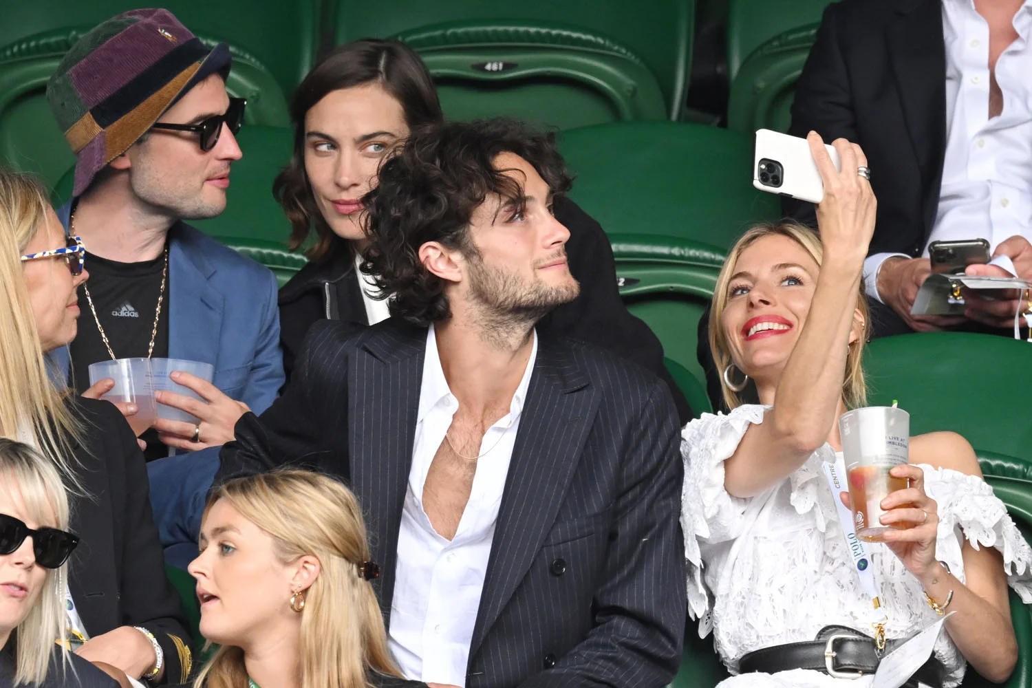 Wimbledon Outing: Sienna Miller and Tom Sturridge's New Dynamics with Partners